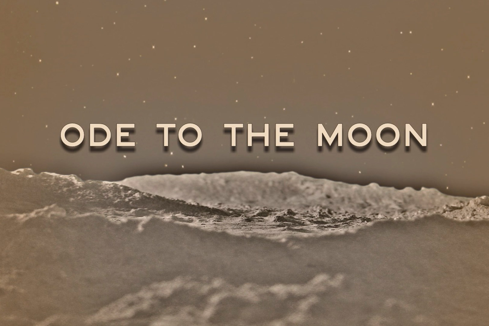 Ode to the Moon